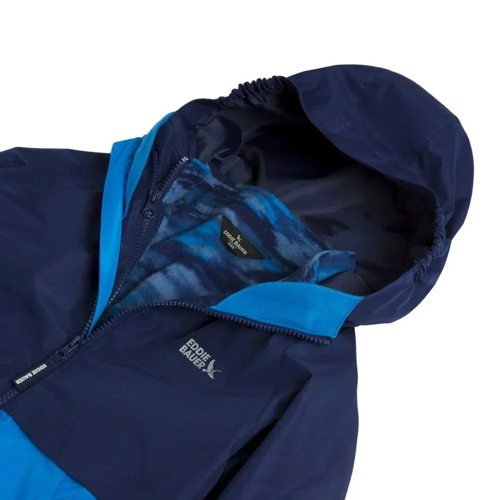 Eddie Bauer Youth 3-in-1 Jacket : Inner‎ Fleece Liner Water Resistant